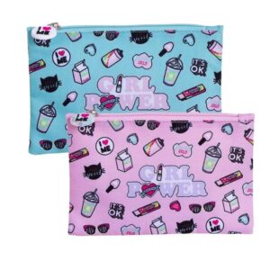 Neceser Girl Power. 2 colores. 20x12,5cm