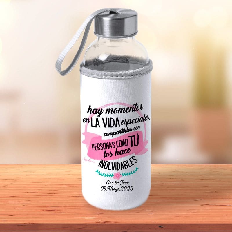 Botellas H2O personalizadas