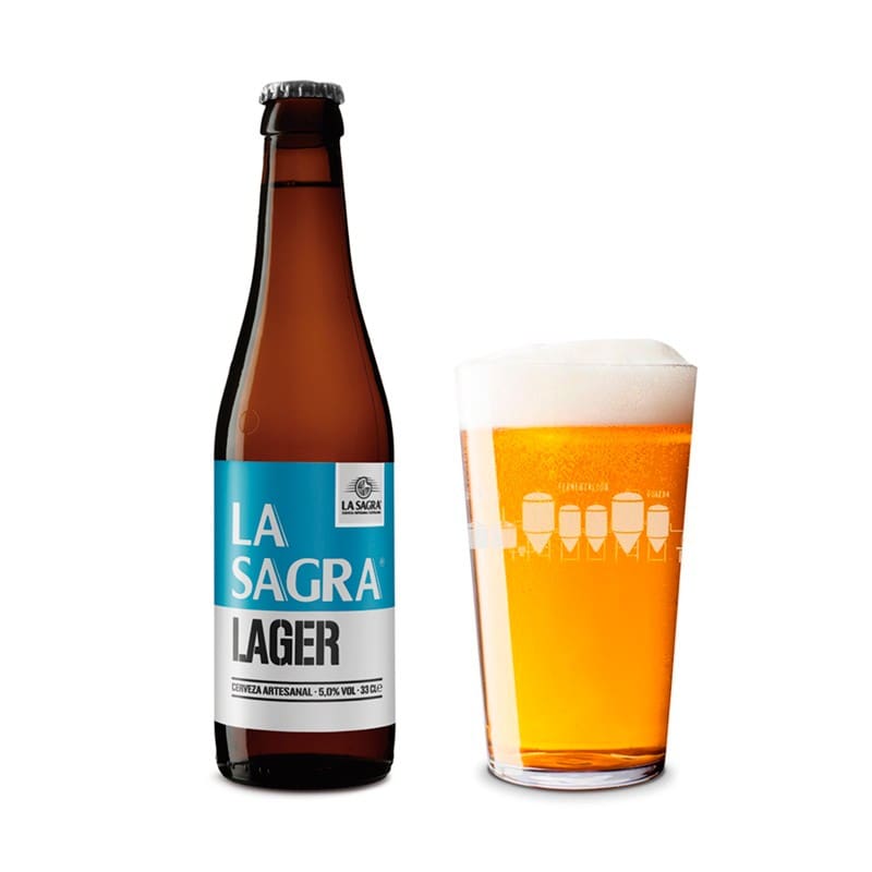 Cerveza artesanal La Sagra. 33cl. Pack de 12. 1.99€/unidad