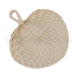 Nuevo pai pai de rafia natural, 60gr, modelo Bombai, 31x35cm pai pai rafia para boda modelo bombai
