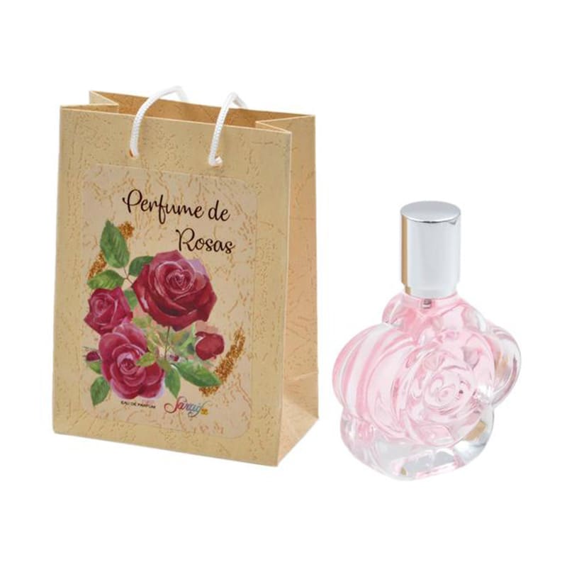 Perfume floral para bodas, en bolsa de papel. Modelo Rosas. 25ml perfume floral para bodas en bolsa de papel modelo rosas 25ml