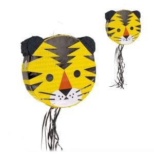 Original piñata para tirar. Modelo tigre. 37,8x37,8cm