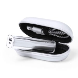 Original powerbank presentada en estuche. Varios colores. 2.200mAh