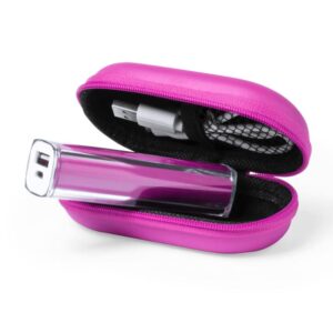 Original powerbank presentada en estuche. Varios colores. 2.200mAh
