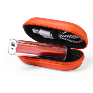 Original powerbank presentada en estuche. Varios colores. 2.200mAh