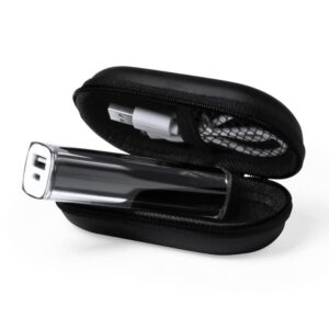 Original powerbank presentada en estuche. Varios colores. 2.200mAh