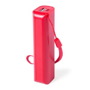 Power bank para boda en color rojo