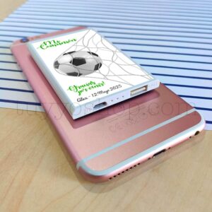 Powerbank personalizada para comunión, modelo fútbol powerbank para movil futbol3