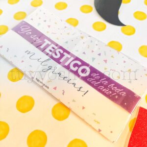 Pulseras personalizadas para testigos. Modelo Galaxy pulsera para testigo modelo galaxy 3