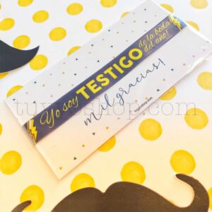 Pulseras personalizadas para testigos. Modelo Rayo pulsera para testigo modelo rayo4