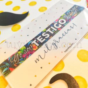 Pulseras personalizadas para testigos. Modelo Tropic pulsera para testigo modelo tropic4