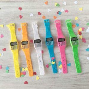 Reloj calculadora para niños