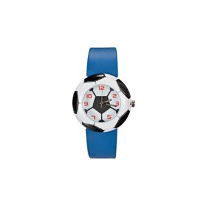 Reloj para niños, modelo balón de fútbol. 3 colores surtidos.