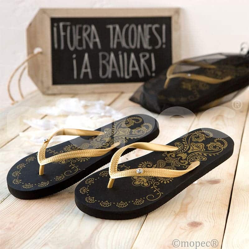 negras y doradas para boda. Tu&Yo Shop!