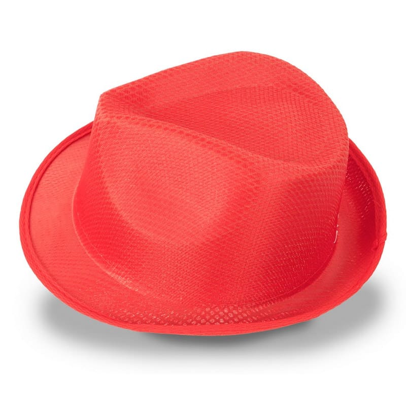 sombrero para photocall en color rojo