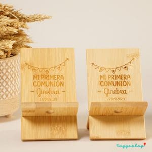 Soporte de Bambú para comunión, modelo Guirnalda.