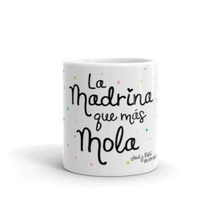 Taza para madrina de boda