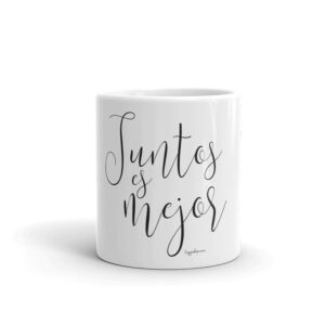 Taza para boda "Juntos es mejor"