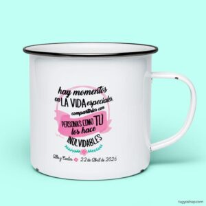 Taza Personalizada Retro Metálica JanaBanana - JanaBanana