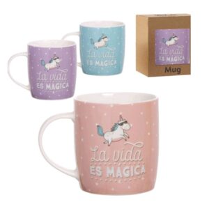 Tazas para regalar. La Vida Magica. 3 modelos. Incluye caja.