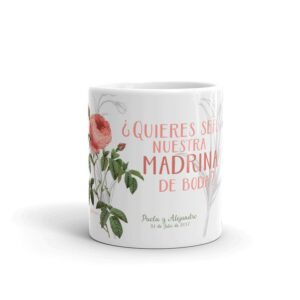 Taza para madrinas de boda