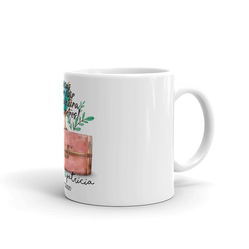 Taza de boda para invitados. Modelo travel.
