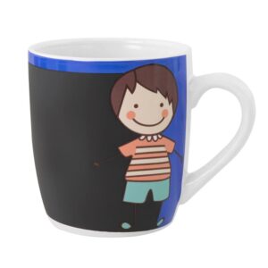 Taza para regalo. Pizarra. Modelo niño. 250ml. Incluye tiza.