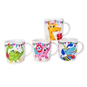 taza safari en caja de regalo