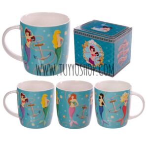 Taza de cerámica Sirenas