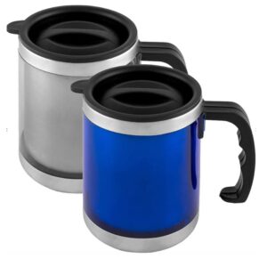 Original taza termo. Con tapa. 2 colores. 415ml.