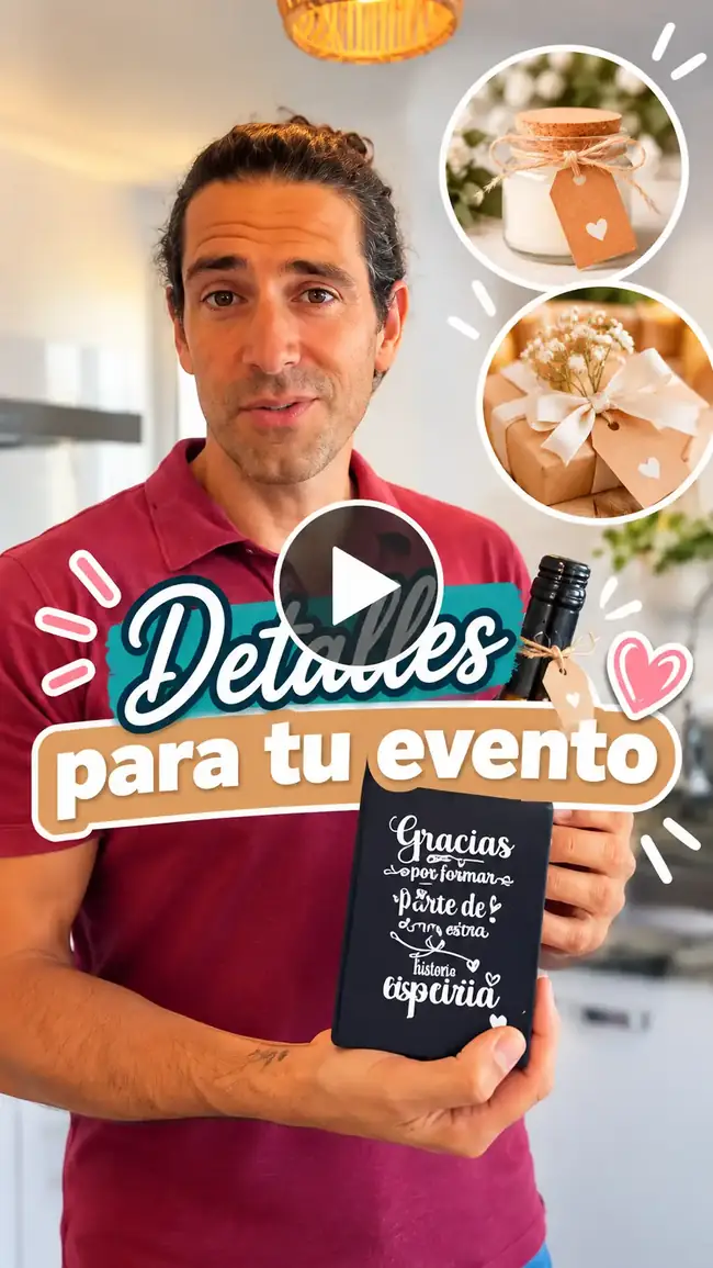 Detalles para tu evento, vídeo de TikTok de TuYoShop