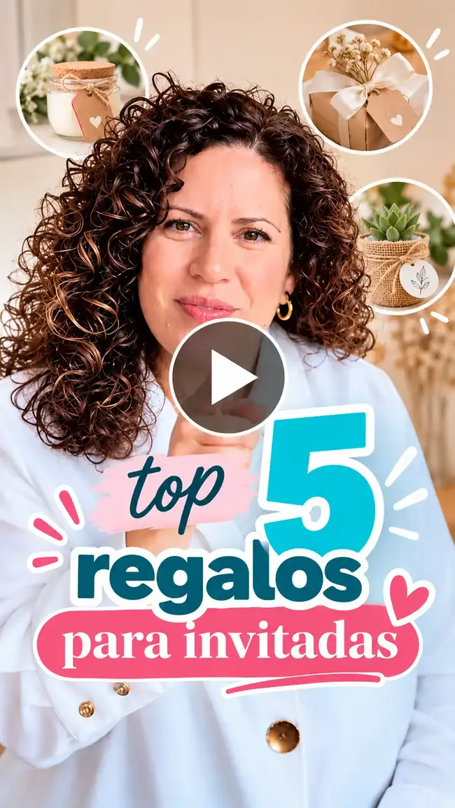 Top 5 regalos para invitadas, vídeo de TikTok de TuYoShop