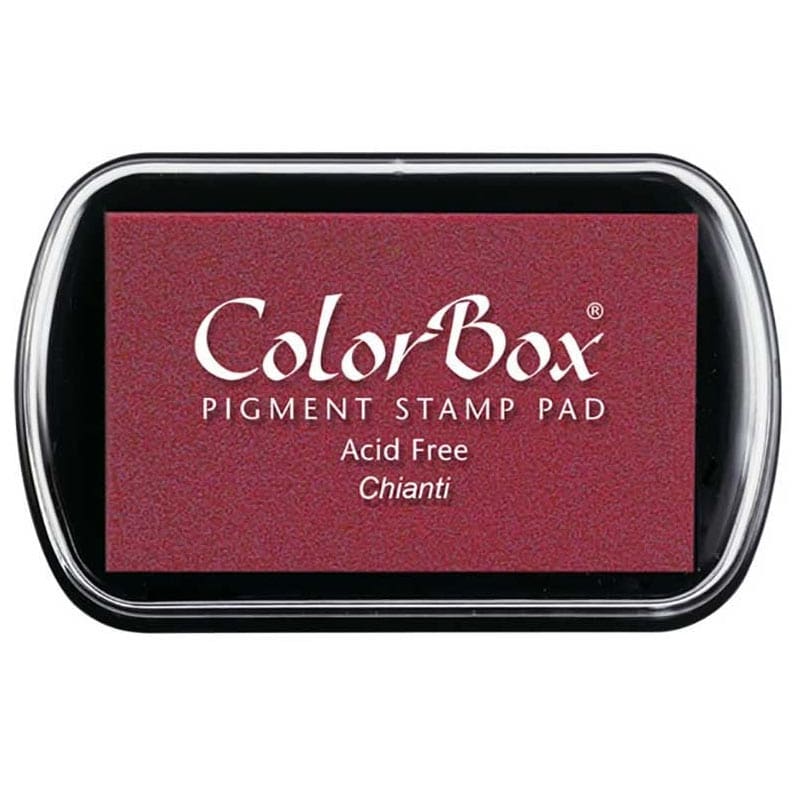 Tampón para sellos Colorbox Premium. Varios colores disponibles. tinta colorbox color chanti