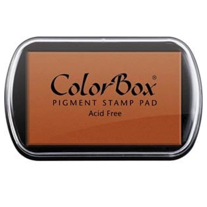 Tampón para sellos Colorbox Premium. Varios colores disponibles. tinta colorbox color cobre