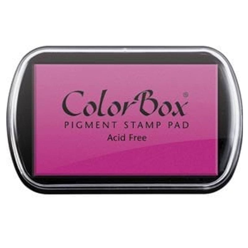 Tampón para sellos Colorbox Premium. Varios colores disponibles. tinta colorbox color frambuesa