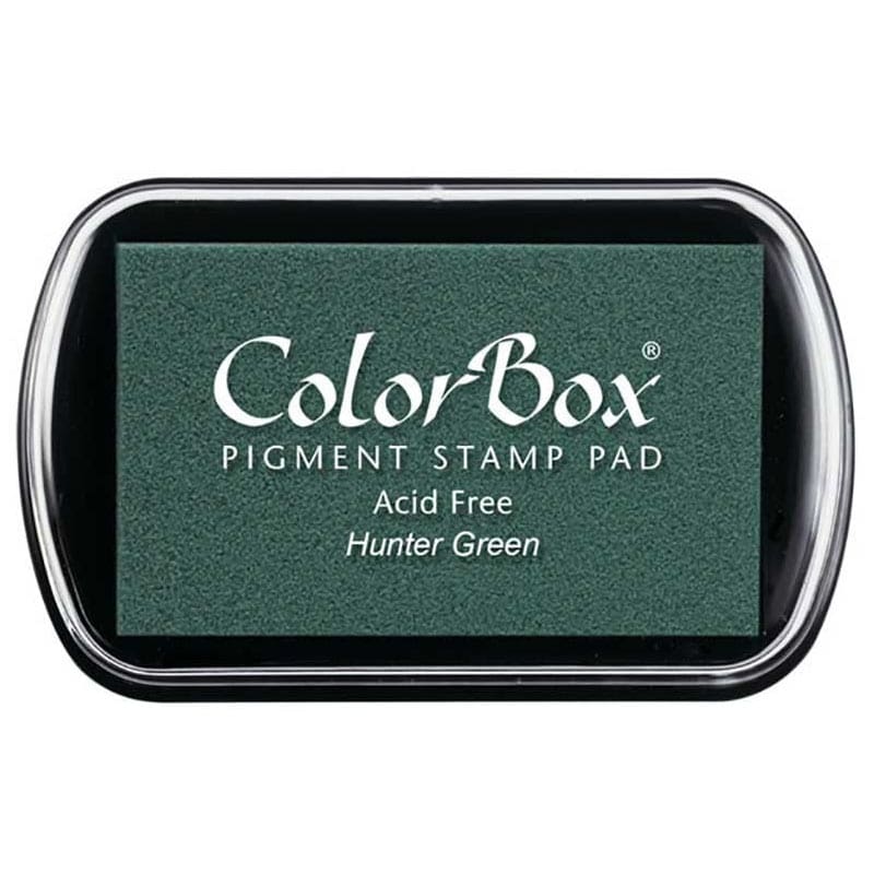 Tampón para sellos Colorbox Premium. Varios colores disponibles. tinta colorbox color hunter green
