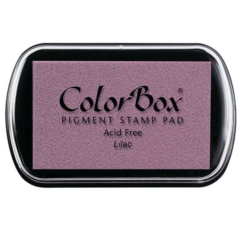 Tampón para sellos Colorbox Premium. Varios colores disponibles. tinta colorbox color lila