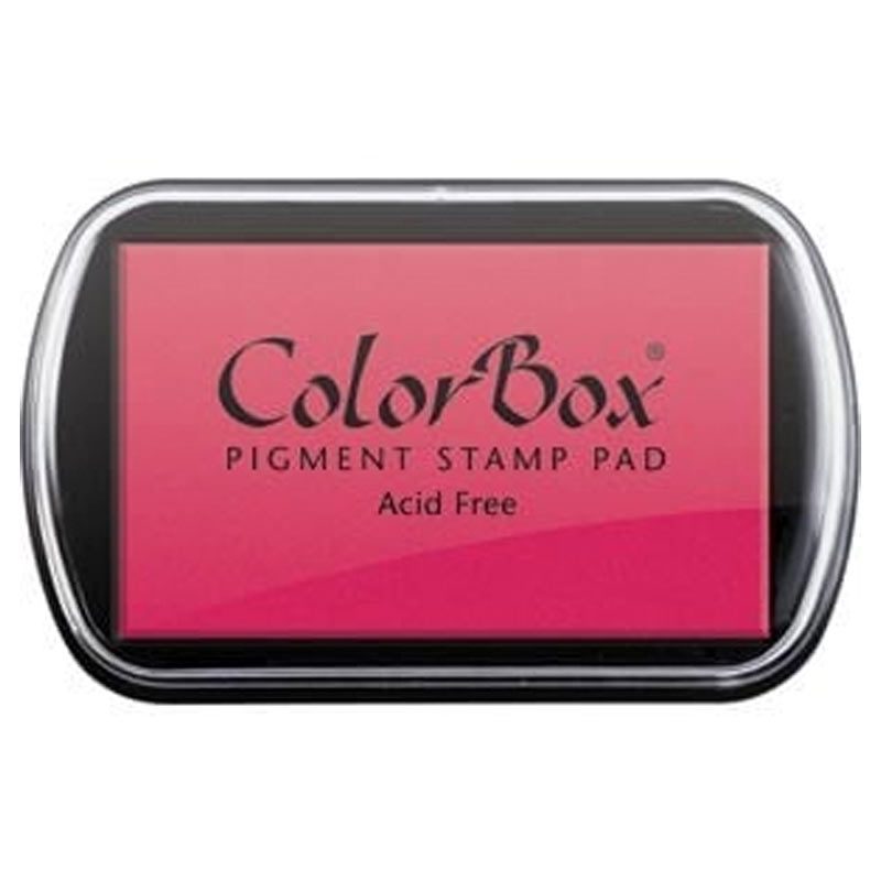 Tampón para sellos Colorbox Premium. Varios colores disponibles. tinta colorbox color magenta