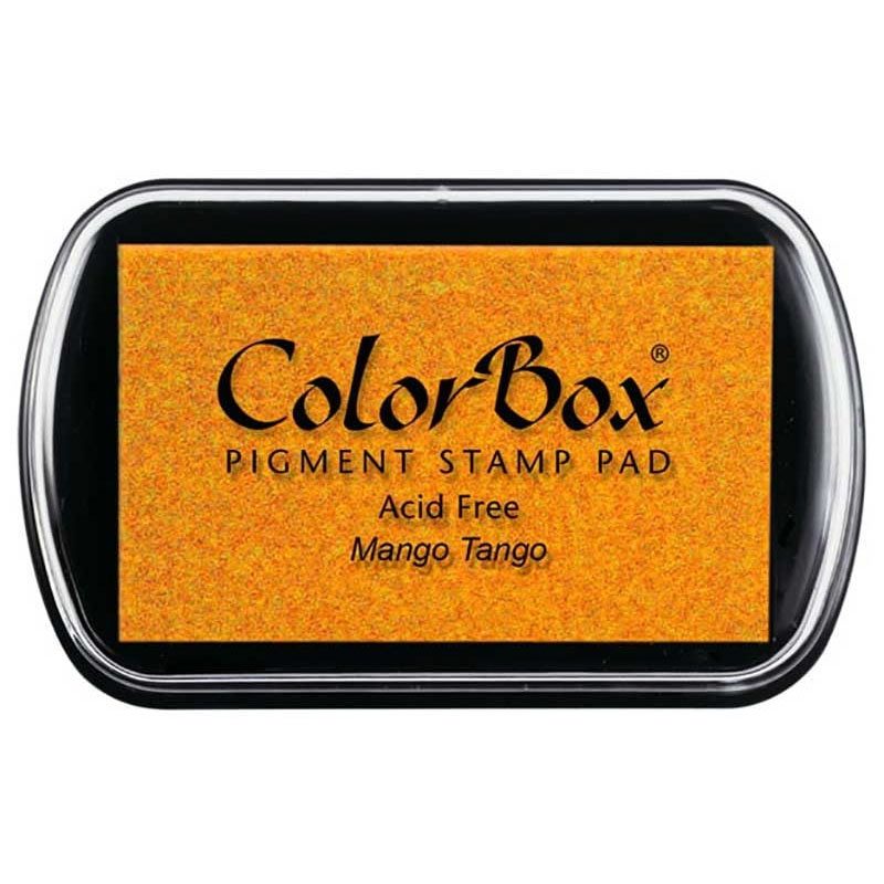 Tampón para sellos Colorbox Premium. Varios colores disponibles. tinta colorbox color mango
