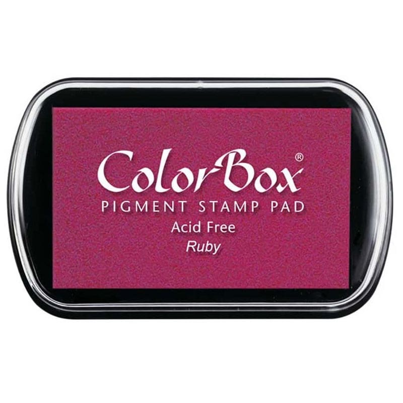 Tampón para sellos Colorbox Premium. Varios colores disponibles. tinta colorbox color ruby
