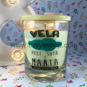 vela para peli sofá y manta