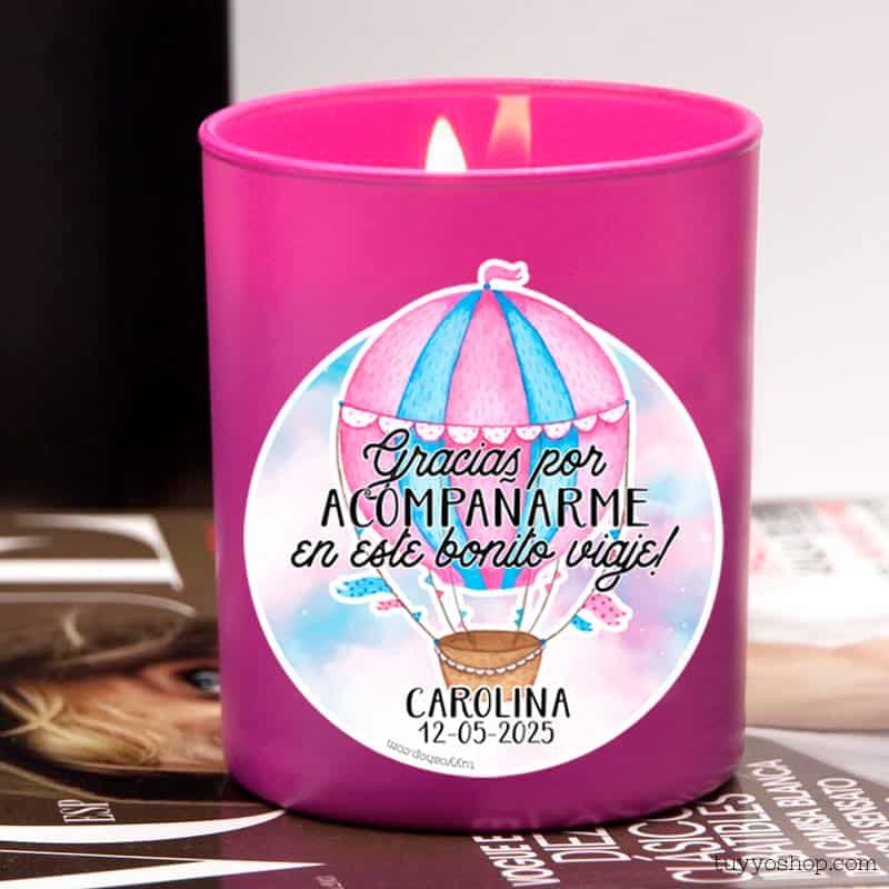 Agricultura China Bloquear Vela de comunión, pink, tapa de madera, personalizada, globo rosa y azul - Tu&Yo Shop - Detalles de boda Agricultura China Bloquear Vela de comunión, pink, tapa de madera, personalizada, globo rosa y azul - Tu&Yo Shop - Detalles de boda
