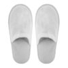 Zapatilla de rizo para boda. Color blanco. Lote 20 pares. 1.15€/par